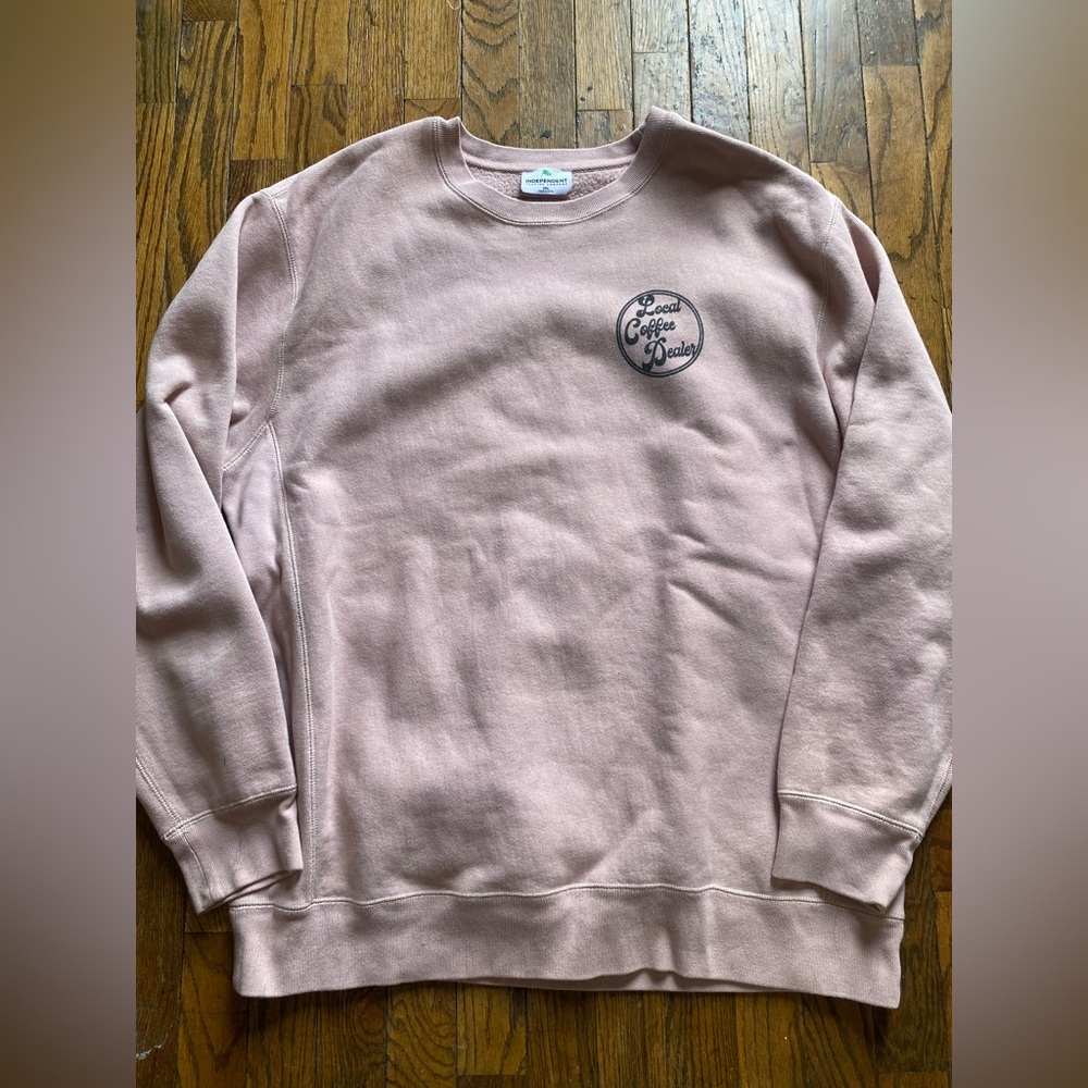 The 27 Club Coffee Shop Pink Men's Sweater